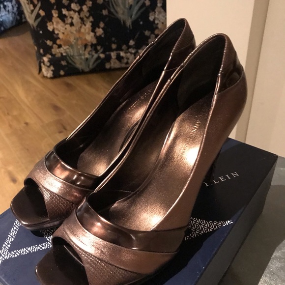 Anne Klein Constance open toed pump size 7.5 - Picture 2 of 6